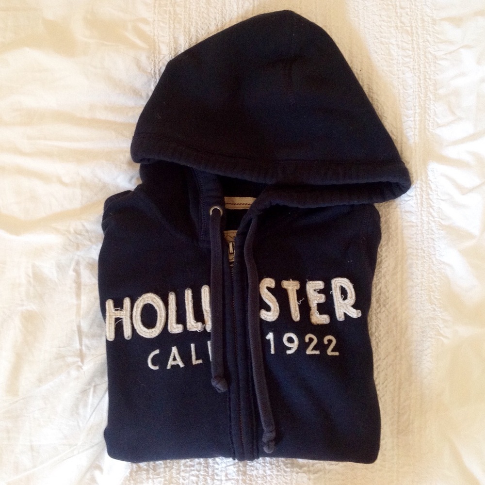 Hollister Graphic Full-Zip Hoodie